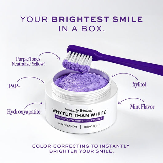 Beamly Purple Teeth Whitening Powder