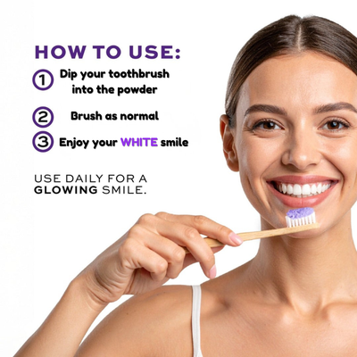 Beamly Purple Teeth Whitening Powder