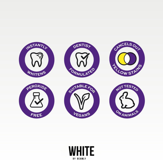 Beamly Purple Teeth Whitening Powder